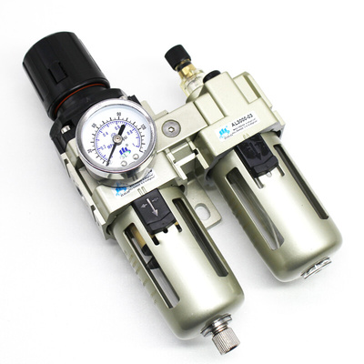 气动空压机油水分离器两联件过滤AC3010-03D带自动排水气源处理器