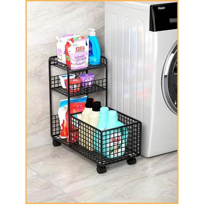 洗衣液架子浴室置物架卫生间收纳架厕所放沐浴露阳台收纳落地多层