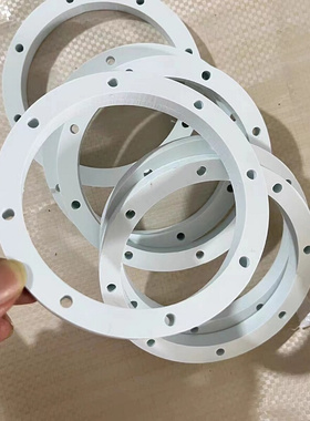 灰色pvc板pvc工装板耐酸碱cpvc法兰圆盘聚氯乙烯白色upvc硬板加工