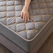 全棉夹棉床笠单件防水隔尿床垫套纯棉床罩防滑席梦思全包保护罩套