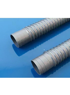 灰色塑料下水软管排水软管内径50mmPVC管吸尘器软管耐磨风管排料