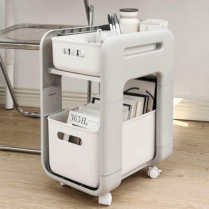 书包零食小推车置物架办公室宿舍书本多层可移动加厚工位放置神器,宠物/宠物食品及用品,宠物推车,淘宝优惠券,粉丝福利购,淘宝优惠卷