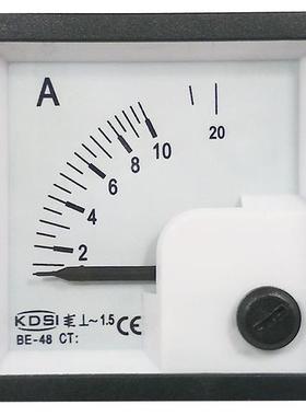 台湾BEW电流表电压表BE-48 AC10-20A AC300V/500V