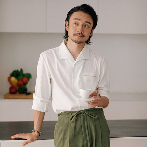 SOARINYUPPIE燕子领长袖高级感