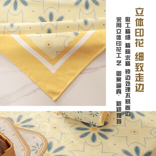 轻奢雪尼尔桌布棉质布艺餐桌布F台布家用长方形加厚雪尼尔桌 美式