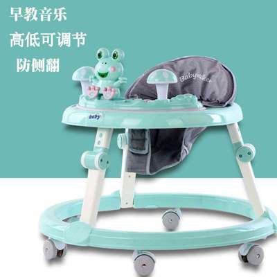 学步车婴幼儿多功能防侧翻手推车宝宝可坐可推学行车起步车