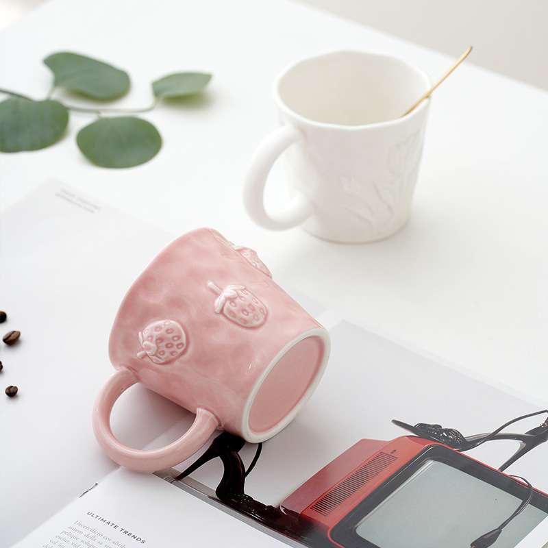 陶瓷咖啡杯高级感生日新家礼物下午茶杯子情侣对杯专利认证简约风
