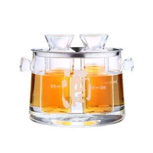 家用酒具套装 厂家玻璃分酒器烫酒壶w中式 黄酒白酒温酒器酒杯