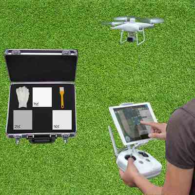 大疆多光谱精灵4RTK辐射标定板 无人机P4M漫反射标准板 光谱定标