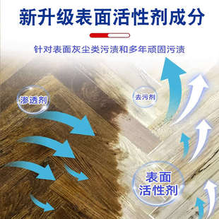 拉丝木地板清洁剂洗实木地板去黑缝仿古木纹砖地板缝隙清洁神器pt
