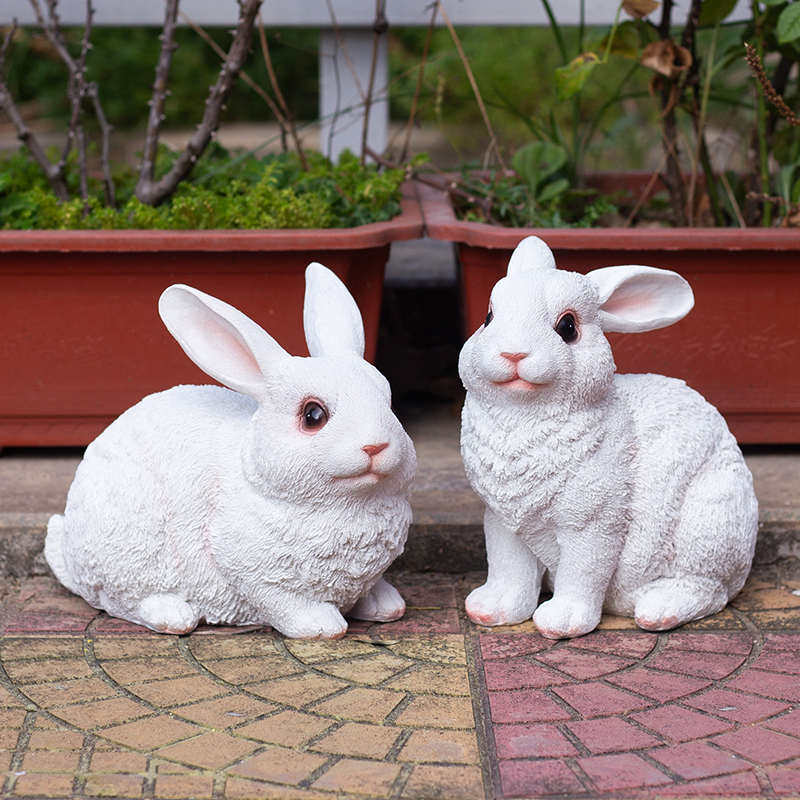 庭院户外幼儿园装饰摆件工艺品雕塑仿真动物小兔子创意景观摆件,家居饰品,户外/庭院摆件,淘宝优惠券,粉丝福利购,淘宝优惠卷