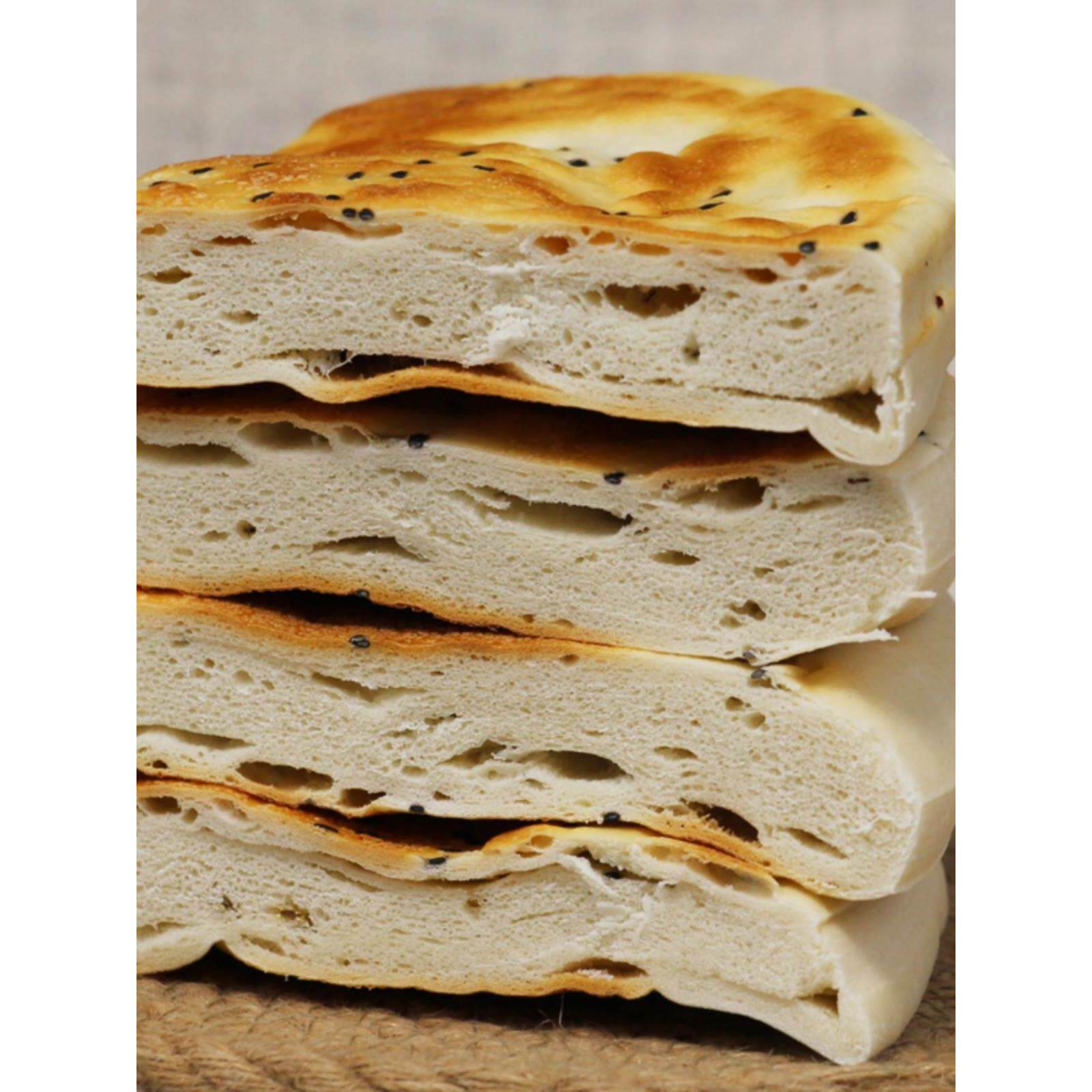 陕西手工锅盔馍10个装现做大锅魁烧饼白吉馍八大怪西安特产顺丰