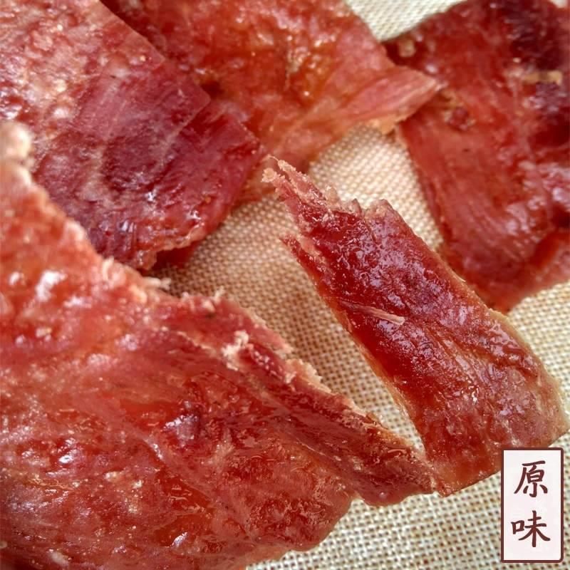 潮汕猪肉脯大片手工碳烤