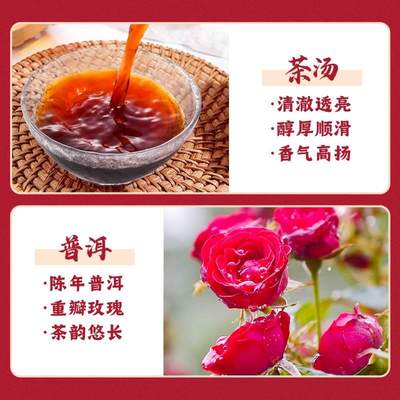 制糖师玫瑰普洱花茶叶霸