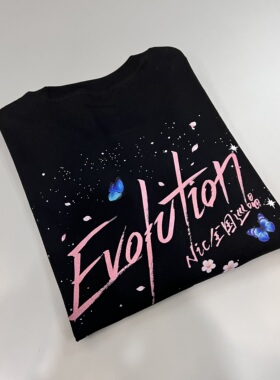 谢霆锋Evolution进化演唱会2026夏季男女纯棉短袖T恤应援服上衣
