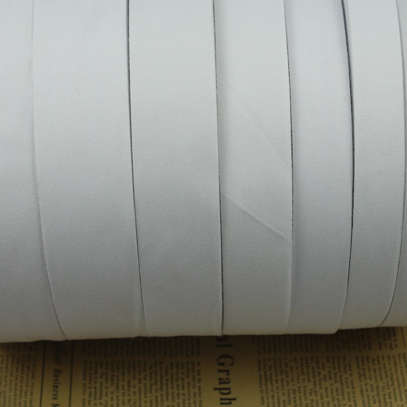 厂家1CM-5CM棉平纹商标织带 现货黑白平纹包边带细纹棉带