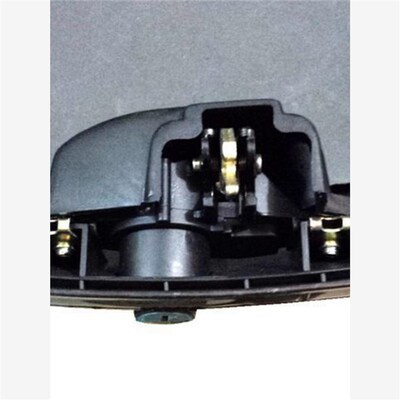 通用踏板摩托车电动车尾箱后备箱锁储物箱配件锁芯W塑料箱锁头黑