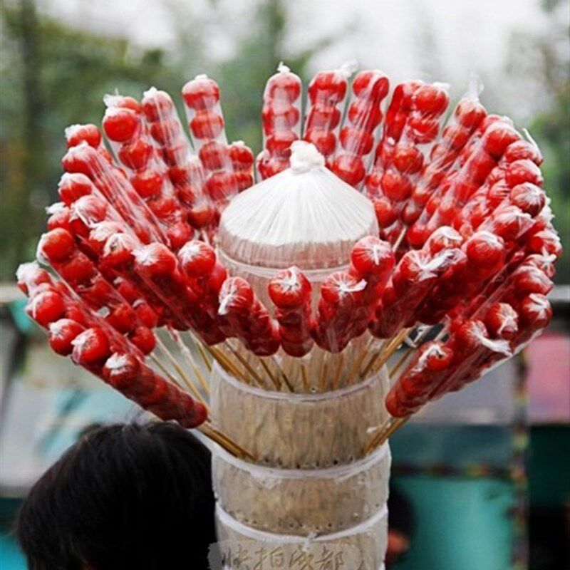 糖葫芦靶子 草靶子 肩扛式糖葫芦草靶子 复古演出舞台道具