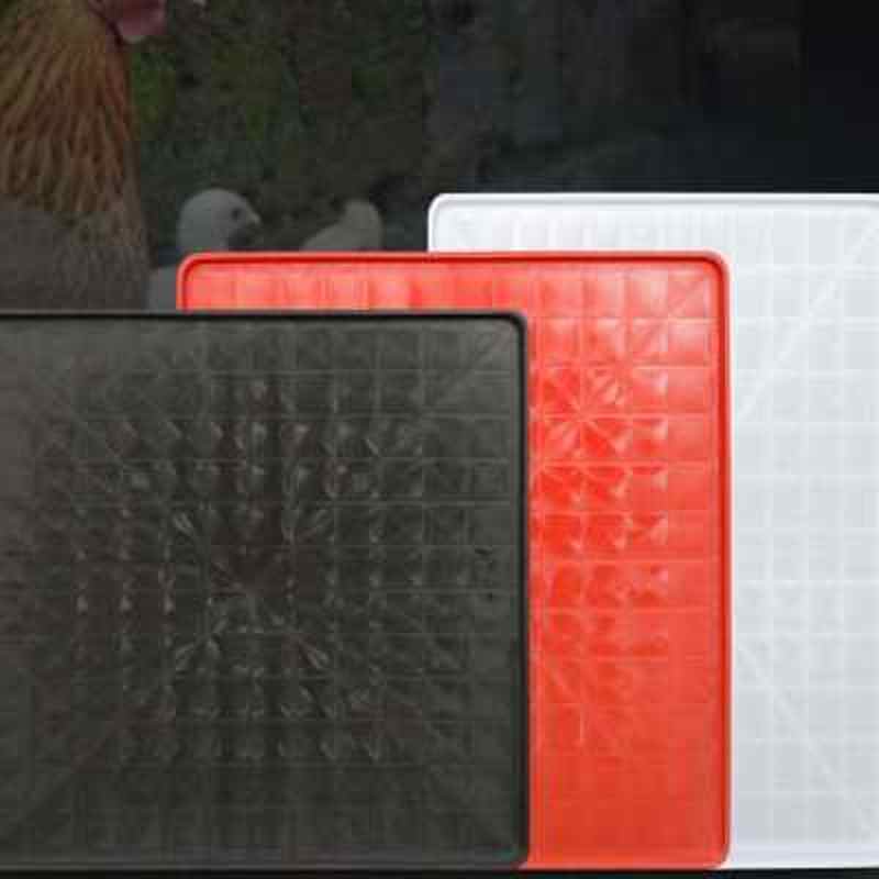 盘鸡用接粪板塑料托盘鸡笼粪板养鸡场鸡舍接粪盘VW接粪托漏粪盘