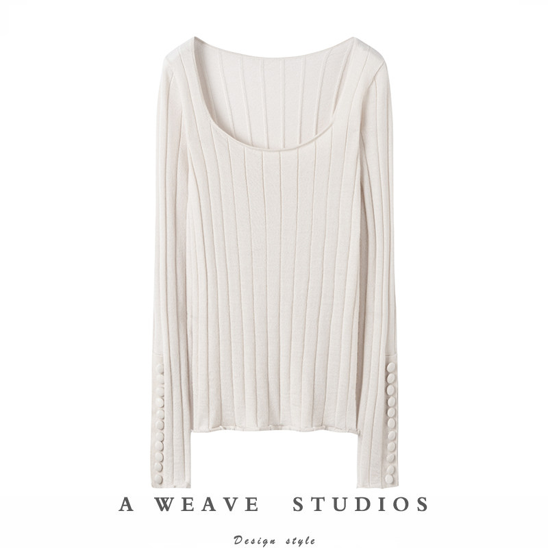 气质王炸!好搭配!精纺山羊绒衫女方领纯羊绒毛衣针织打底衫秋冬,女装/女士精品,羊绒衫,淘宝优惠券,粉丝福利购,淘宝优惠卷