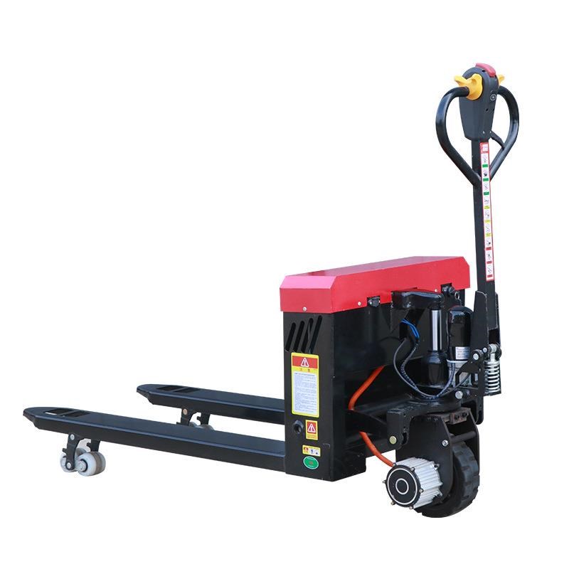 越野全电动叉车2吨全电动搬运车3吨爬坡半电动地牛工地加长液压车