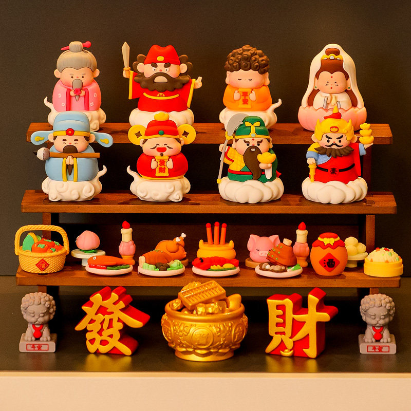五路财神爷家居装饰摆件客厅玄关摆饰乔迁新居新店开业暖居礼物,家居饰品,装饰摆件,淘宝优惠券,粉丝福利购,淘宝优惠卷