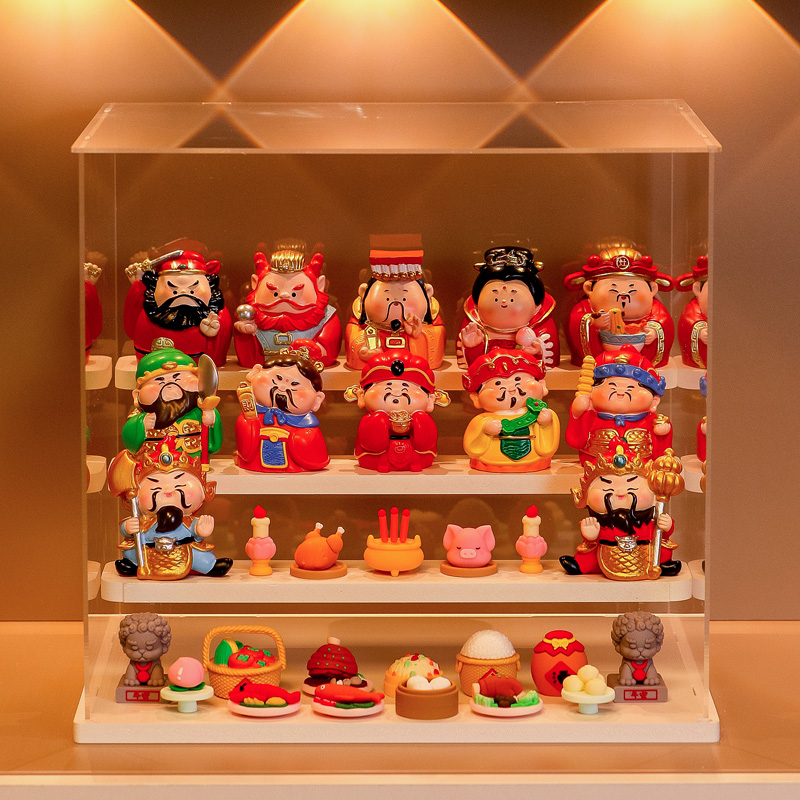 五路财神小神仙门神玄关装饰摆件