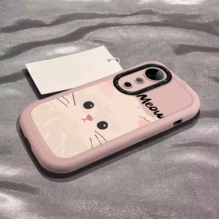 s12趣味s10小白猫s9高级感s7e镜头全包潮 s15 适用vivos19手机壳新款 vivos18pro硅胶防摔s17可爱女网红s16