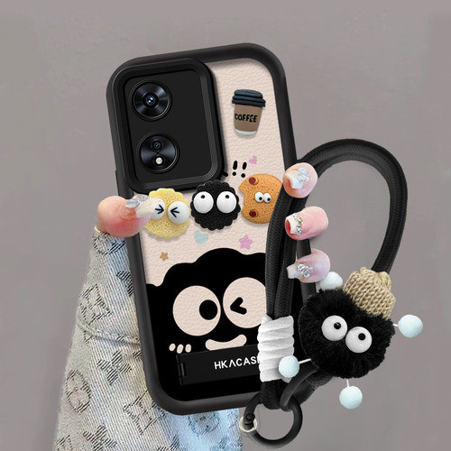 OPPOA系列咖啡煤球手机壳