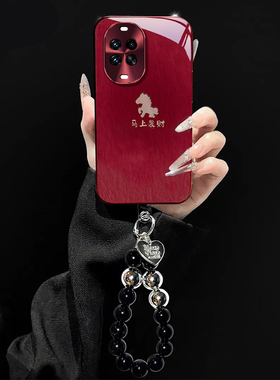 适用马上发财华为nova14pro手机壳13女12Ultra马年11se新款10防摔9保护套8新年7玻璃6轻奢5全包活力版高级感