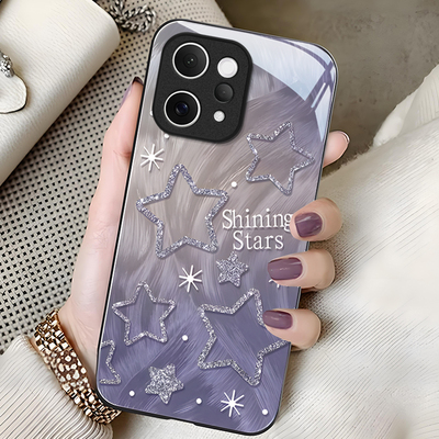 适用VIVOS50羽纱星星手机壳