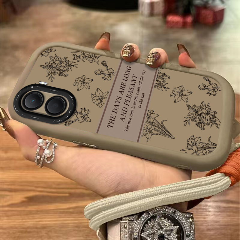 适用荣耀畅玩40plus手机壳新款畅玩30plus硅胶防摔畅玩20pro可爱女网红20A复古花纹畅享20plus简约高级感全包