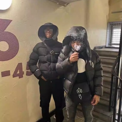 羽绒服Trapstar时尚潮牌刺绣保暖