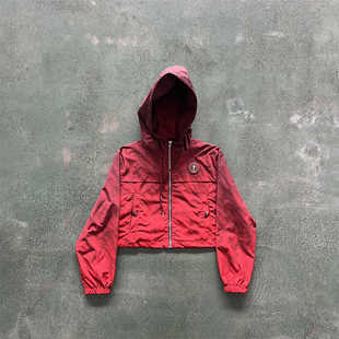 Trapstar Iirongate T Gradient windbreaker红色风衣外套UKDrill