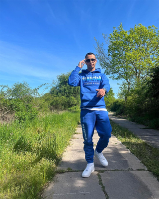 科技拉链闪电版Trapstar卫衣套装