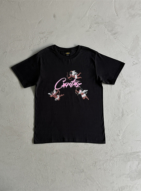 Corteiz CRTZ Cupid's Arrow Tee天使炸弹T-shirt街头潮牌短袖T恤