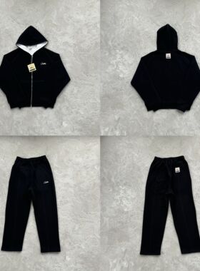 Corteiz新款时尚字母印花HMP拉链开衫连帽卫衣卫裤美潮高街男女款