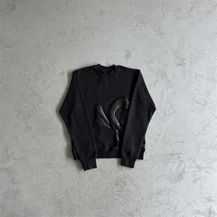 Synaworld暗黑圆领卫衣卫裤套装Central cee个人街头潮牌UKDrill