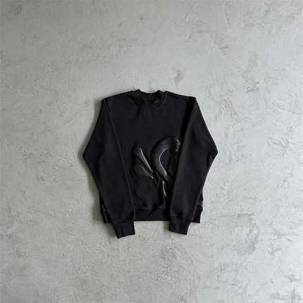 Synaworld暗黑圆领卫衣卫裤套装Central cee个人街头潮牌UKDrill