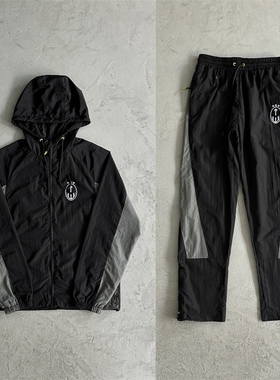 Trapstar2024新款速干休闲宽松透气连帽拉链长袖长裤运动套装简约