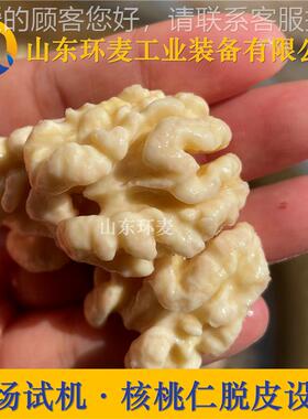 云南二WJO路核桃去皮机 全自动 核桃环仁脱皮设备麦升级物仁理工