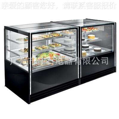 新款 欧式 直蛋角 大型糕展示柜cak601e idsplays 110V 巧克力陈