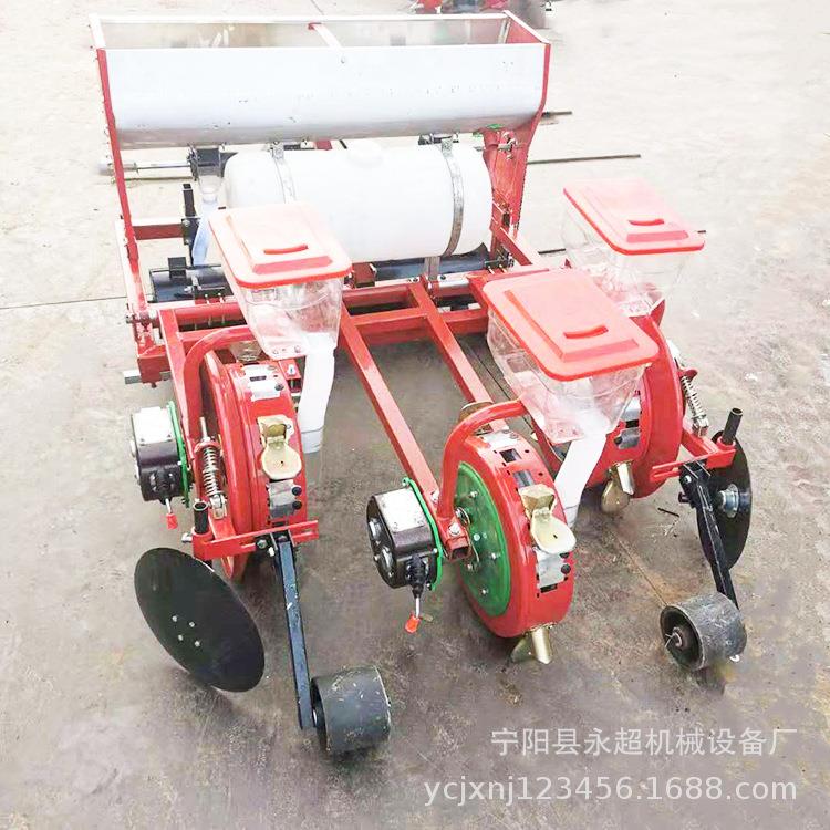 平遥农用种玉米谷yc子花生铺膜施播机可加滴种灌喷药一体肥植机现