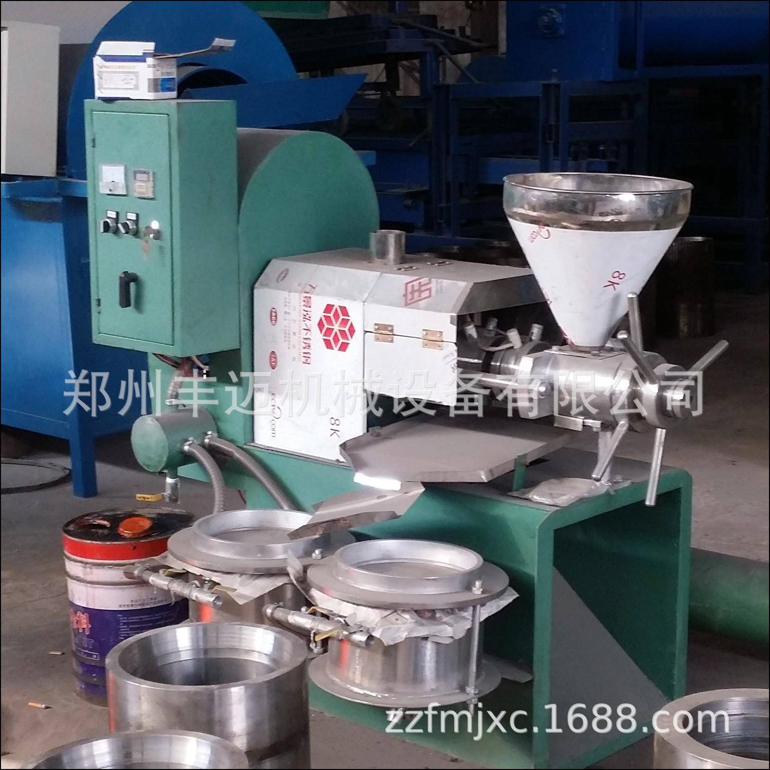 215型油房榨熟螺旋榨油机YIY 菜籽豆花生榨油机 葵花籽榨油大设备