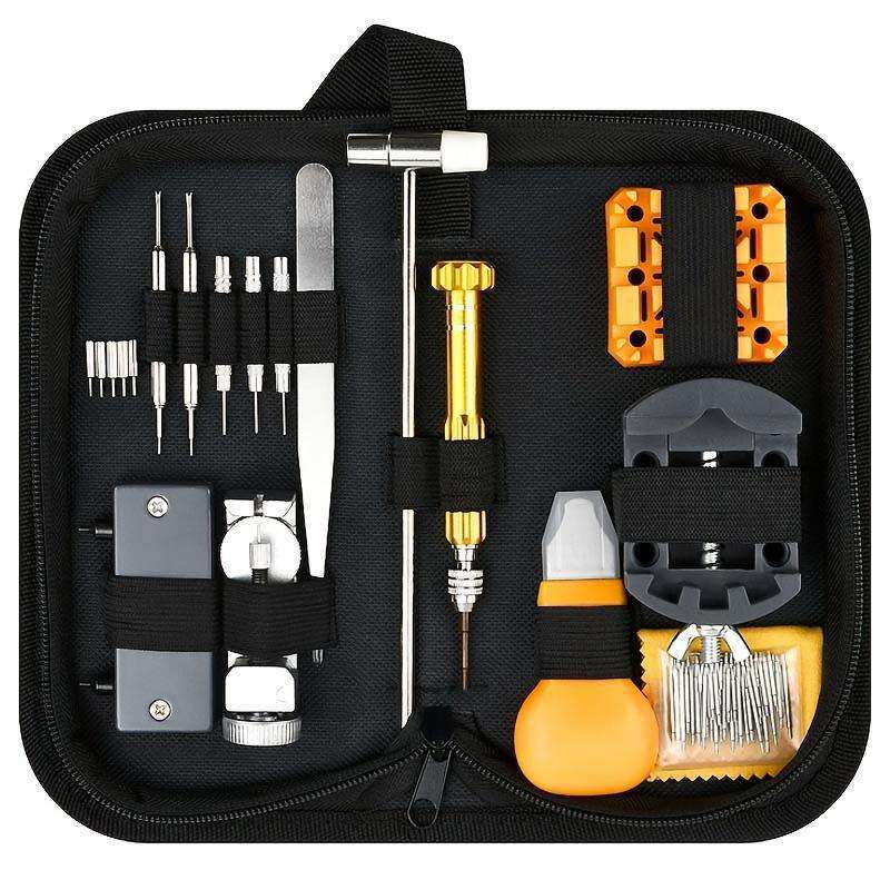 132件套修表工具套装维修钟表工具拆表带器开表器工具套装