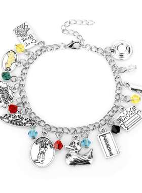 货源美剧Friends老友记手链CentralPark咖啡杯手链手环