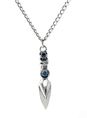 游戏周边无畏契约瓦罗兰特婕提Jett项链捷风暴风旋刃cos吊坠饰品