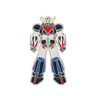 动漫电影周边UFORobotGrendizer古莲泰沙胸针机器人金属徽章