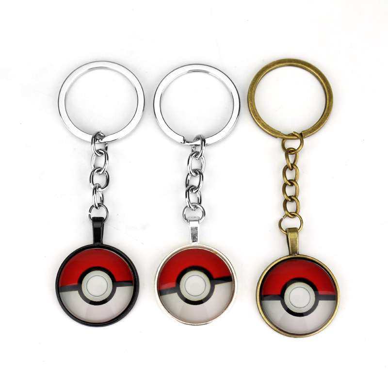 神奇宝贝宠物小精灵口袋妖怪精灵球时光宝石钥匙扣包包挂件小礼品