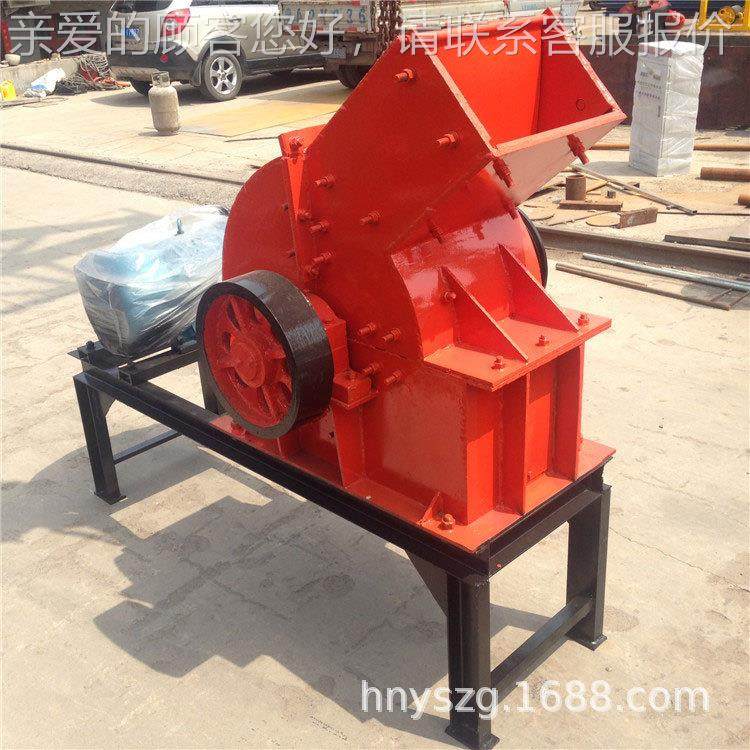 锤矿式粉碎机 花岗岩铁锤破机石 小型建筑垃圾砂石制料PC300*20砂,机械设备,破碎机,淘宝优惠券,粉丝福利购,淘宝优惠卷
